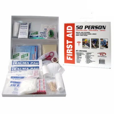 230 Piece Emergency First Aid Cabinet Box Safety Supply Kit FirstAid Osha Wall Set