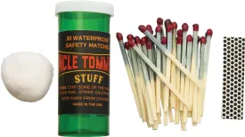 30 Waterproof Safety Matches