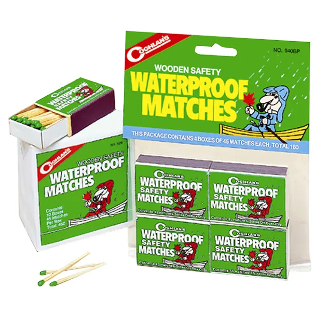 Coghlan's Wooden Safety Water Proof Matches