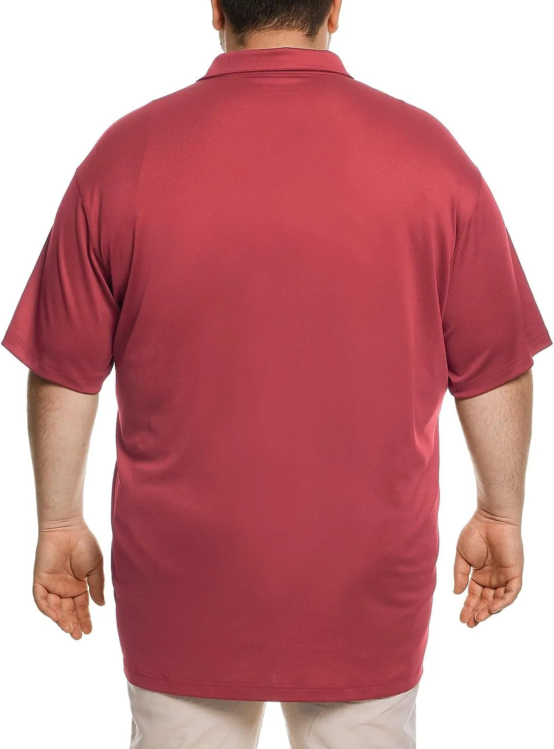 HOdo Big and Tall Mens Polo Shirt Moisture Wicking Sport Golf Shirts 2XL-6XL