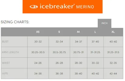 Icebreaker Womens Original LS Half Zip