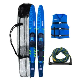 Jobe Allegre Combo Waterskis Package Blue 67INCH 208822001-67INCH