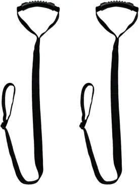 Kayak Stand Up Assist Strap Canoe Drag Handles Adjustable SUP Pulling Cord Kayak Standing Aid Dragging Accessories for Kayaker 2 Pieces