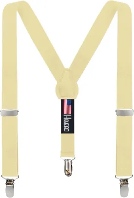 Kids and Baby Elastic Adjustable Solid Color Suspenders (Available in 3 sizes and 27 colors)