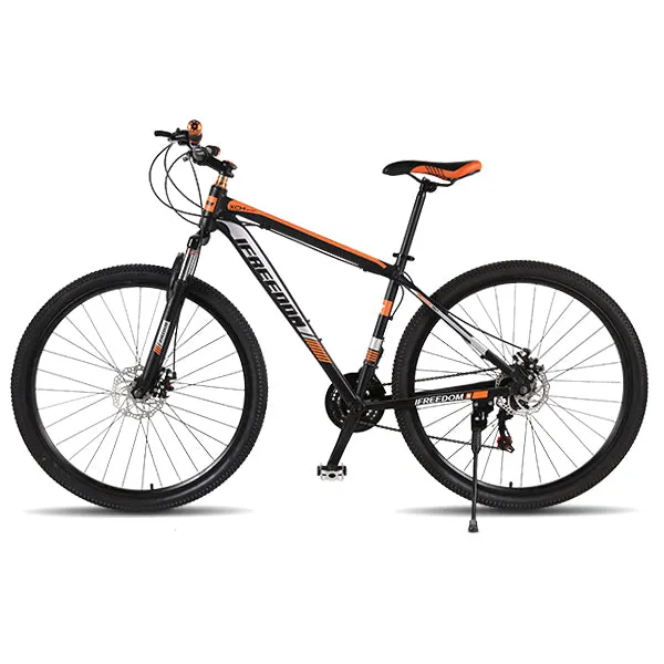 Love Freedom High Quality 29 Inch Mountain Bike 21/24 Speed Aluminum Frame Bicycle Front And Rear Mechanical Disc Brake