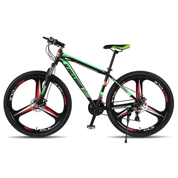 Love Freedom High Quality 29 Inch Mountain Bike 21/24 Speed Aluminum Frame Bicycle Front And Rear Mechanical Disc Brake