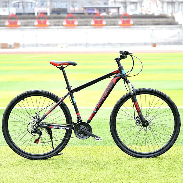Love Freedom High Quality 29 Inch Mountain Bike 21/24 Speed Aluminum Frame Bicycle Front And Rear Mechanical Disc Brake