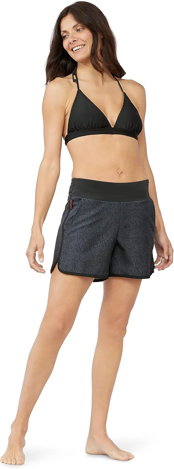 Maui Rippers Womens 5" Swim Shorts  Quick-Dry 4-Way Stretch Boardshorts (XSXXL) for Beach, Surf & Activewear