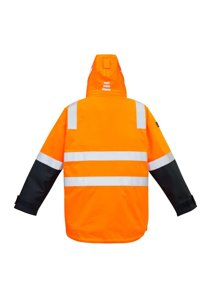 Mens Hi Vis 4in1 Waterproof Jacket