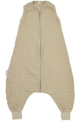 Meyco Baby Summer Sleep Overall Jumper Pre-washed Muslin Uni - Sand - 92cm