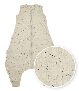 Meyco Baby Summer Sleep Overall Jumper Rib Mini Spot - Sand Melange - 92cm