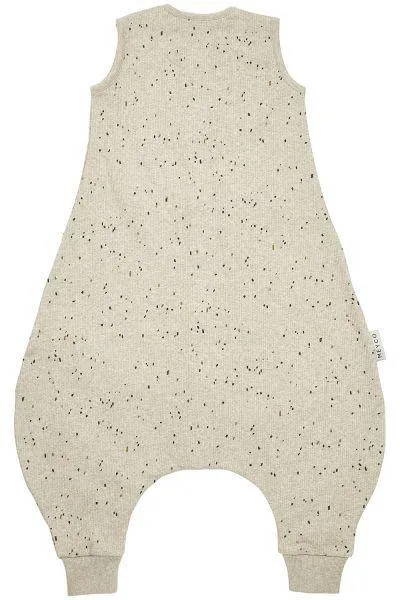 Meyco Baby Summer Sleep Overall Jumper Rib Mini Spot - Sand Melange - 92cm