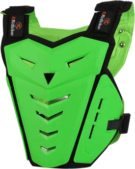 Motorcycle Body Armor Vest Dirt Bike Gear, Chest Protector Motocross Gear Motorcycle Chest Back Protector for Men Mountain Bike Protective Gear MTB Racing Off-Road