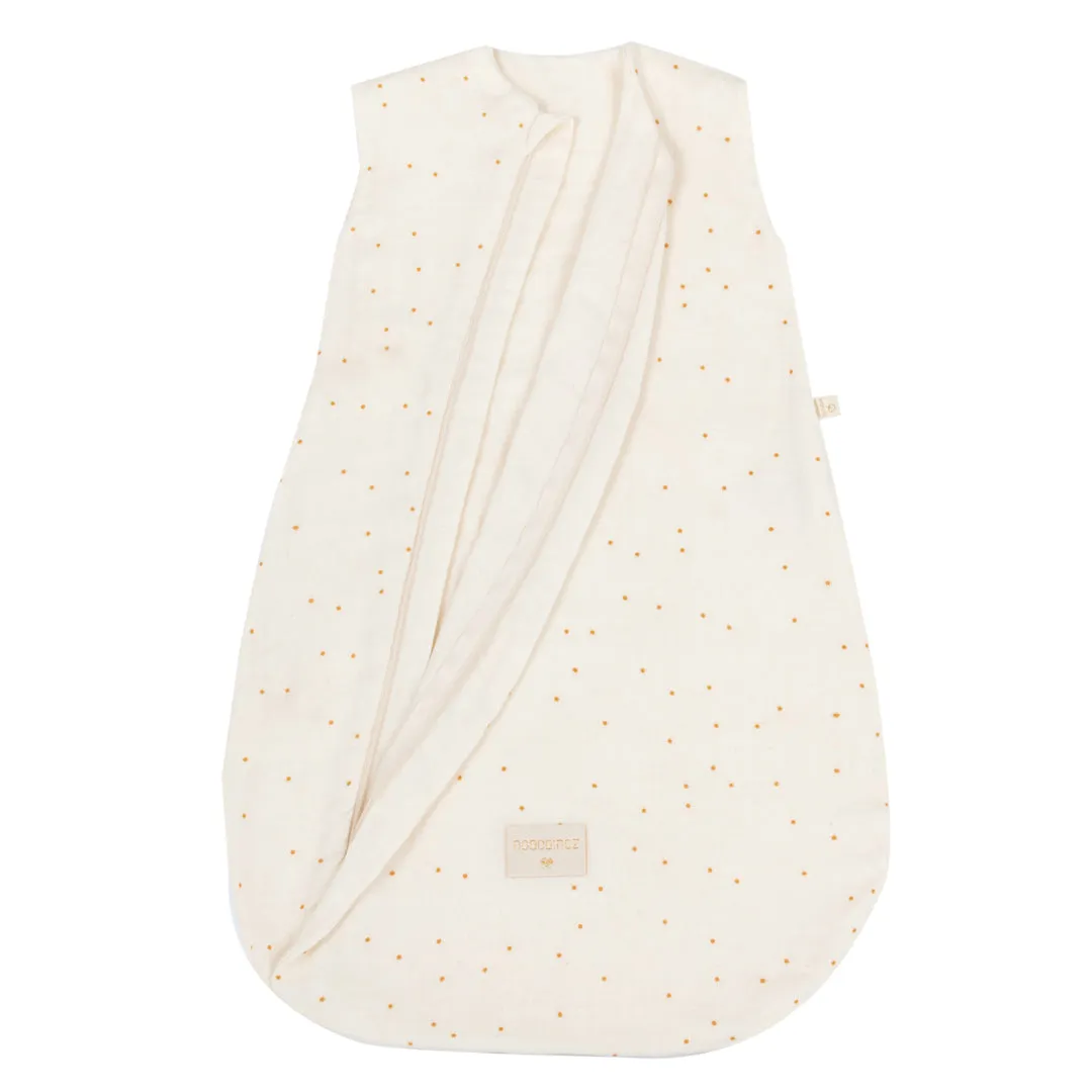 nobodinoz Sweety Light Sleeping Bag Honey Sweet Dots Natural