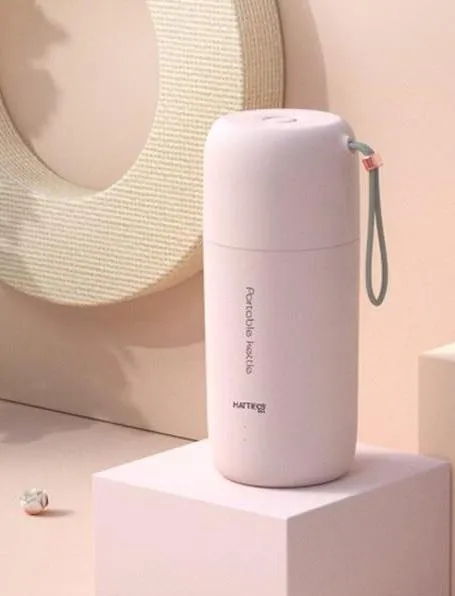 Pink Portable Electric Kettle