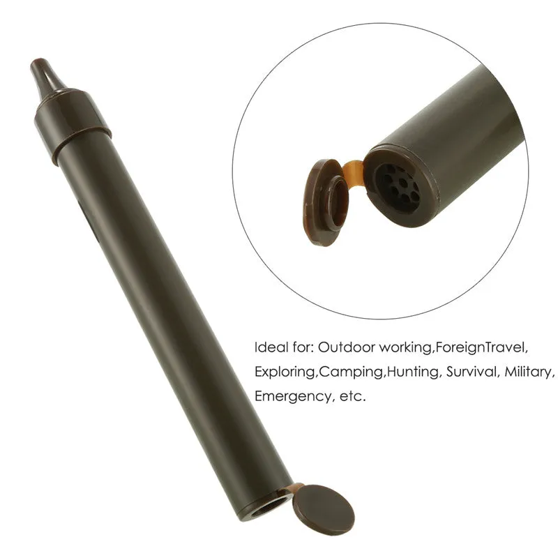 Portable Water Emergency Camping Hiking Pressure Outdoor Purifier