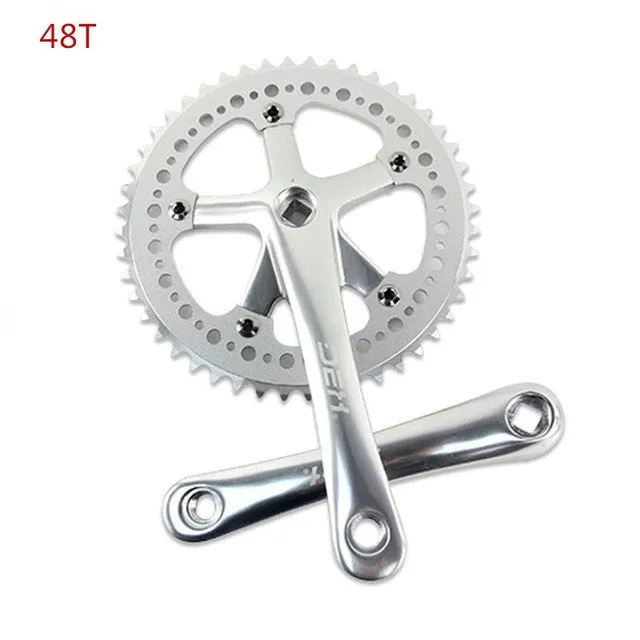 Road Bike Retro Cranksets 170mm 46T/48T/52T