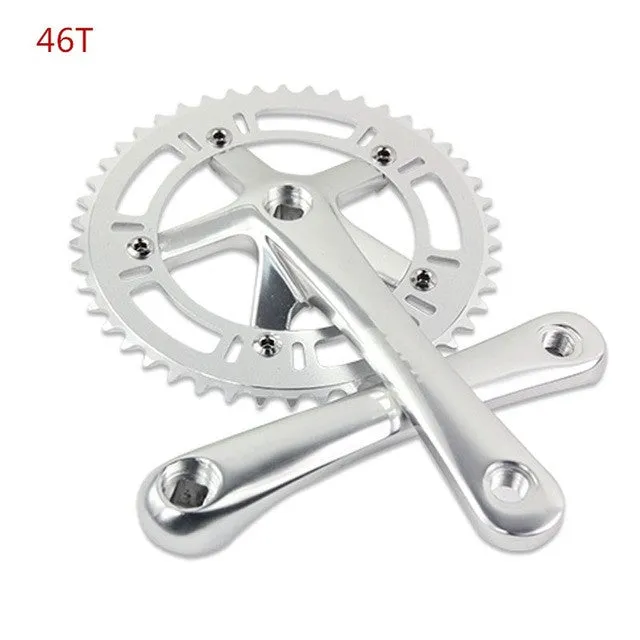 Road Bike Retro Cranksets 170mm 46T/48T/52T