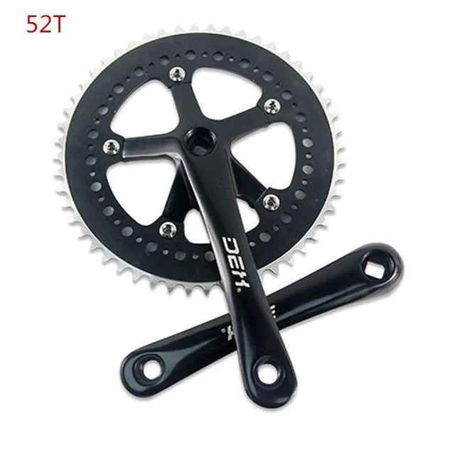 Road Bike Retro Cranksets 170mm 46T/48T/52T