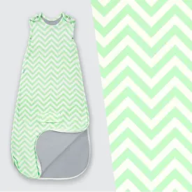 Superlove Sleeping Bag - Mint Chevron