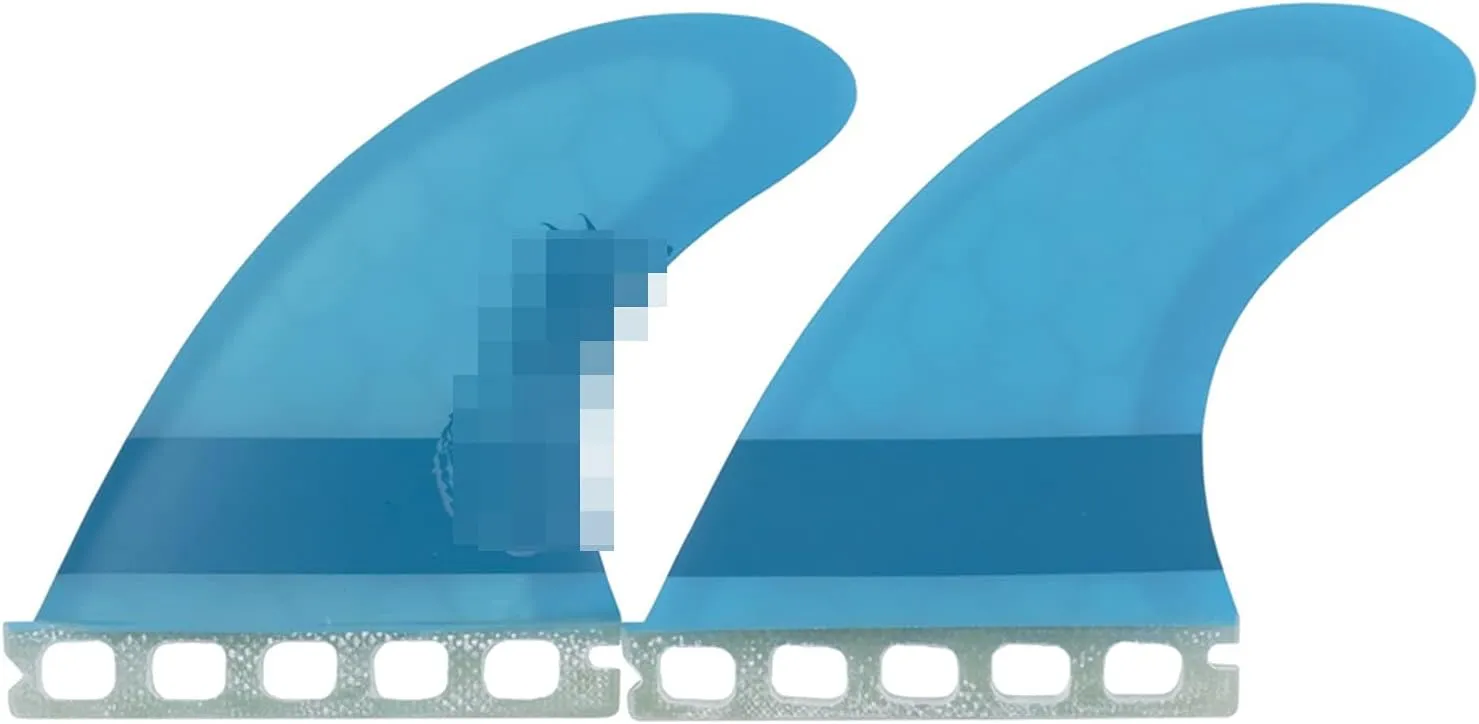 Surfing Fins 2Pcs Surfboard Fins Surf Base Fin Set Kitesurfboard Wakesurf Sup Surfboard Accessories