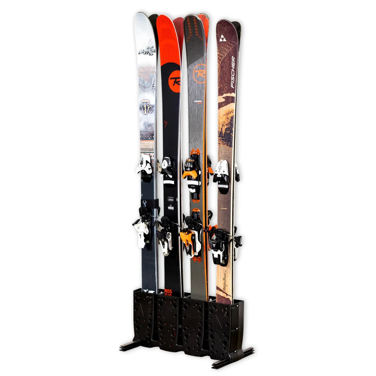 Telluride Ski Storage Rack | Holds 4 Pairs of Skis