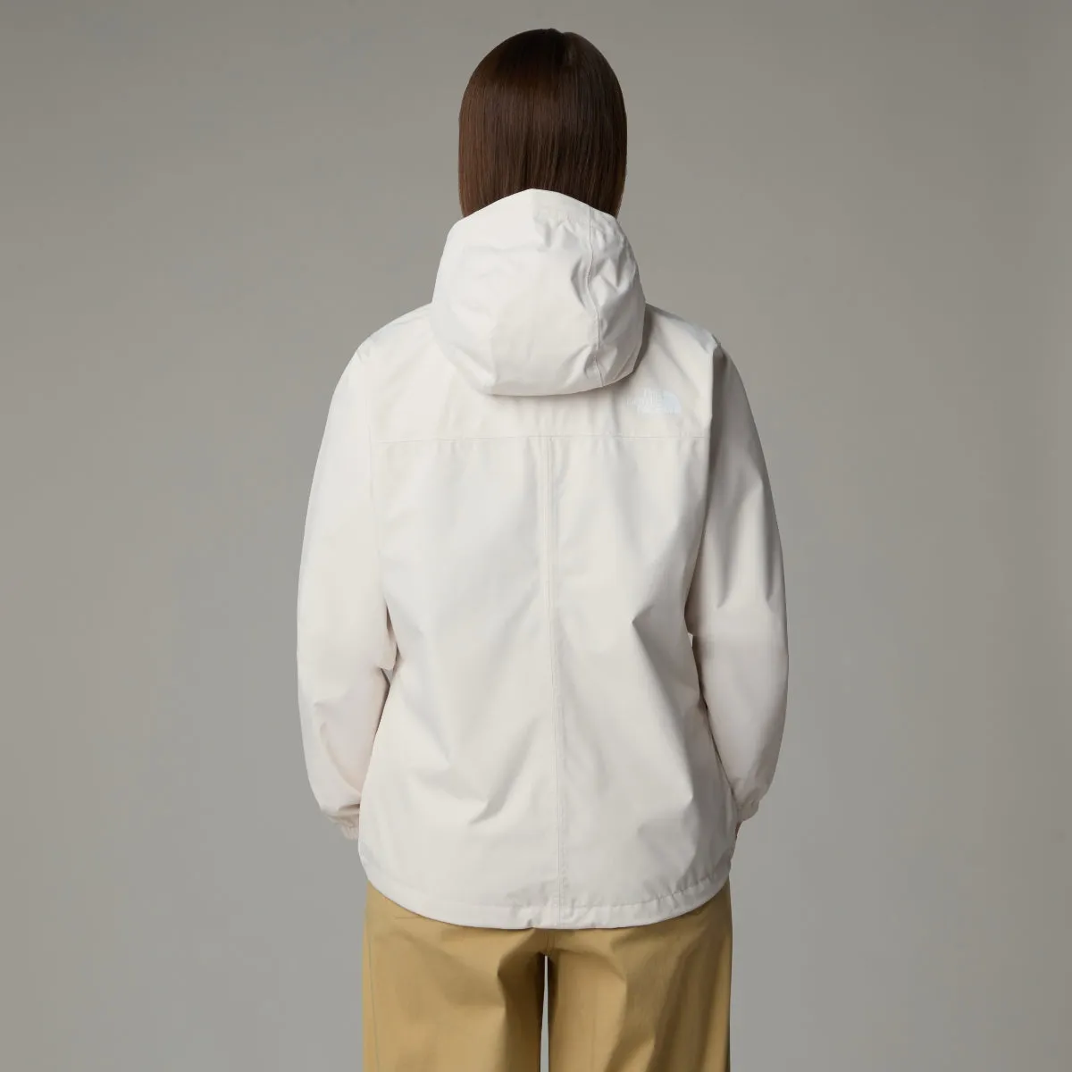 The North Face Antora Waterproof Women's Jacket | White Dune