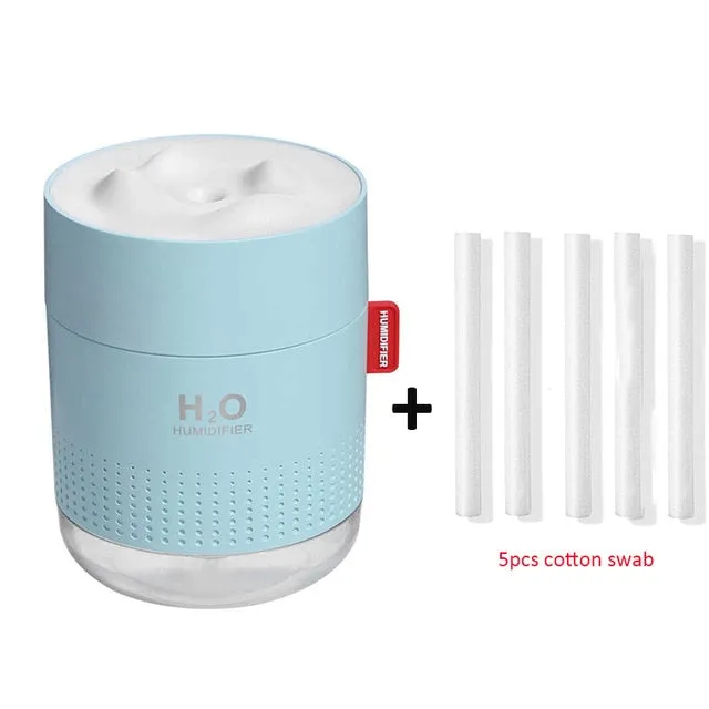 Wireless Air Humidifier USB Portable Aroma Diffuser 2000mAh Battery Rechargeable