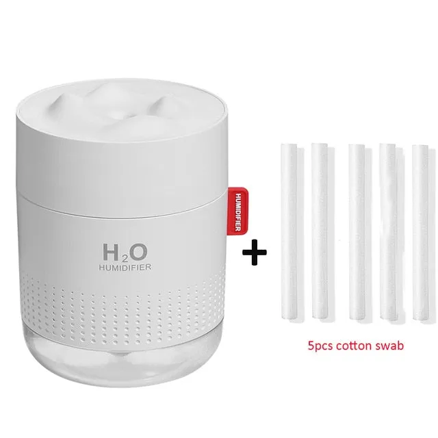Wireless Air Humidifier USB Portable Aroma Diffuser 2000mAh Battery Rechargeable