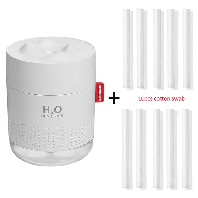 Wireless Air Humidifier USB Portable Aroma Diffuser 2000mAh Battery Rechargeable