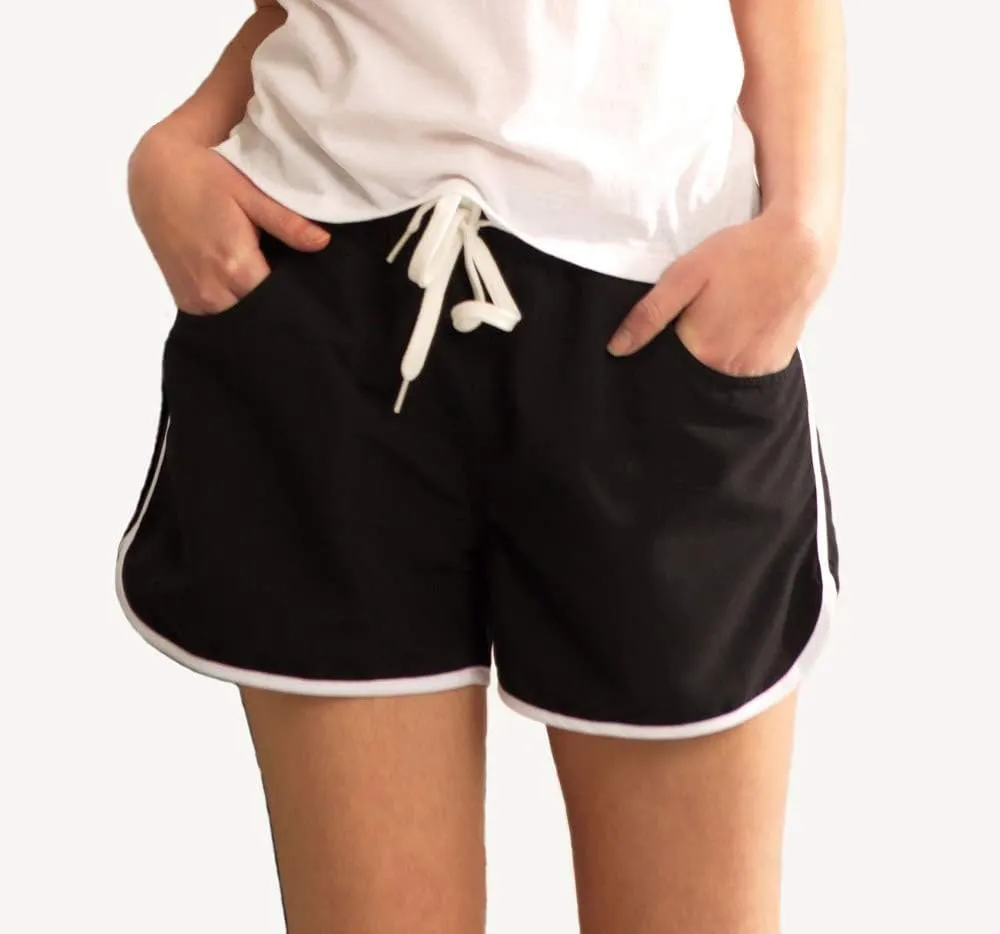 Women's Beach Shorts Quick Dry with Pockets- Summer Swimmwear Shorts