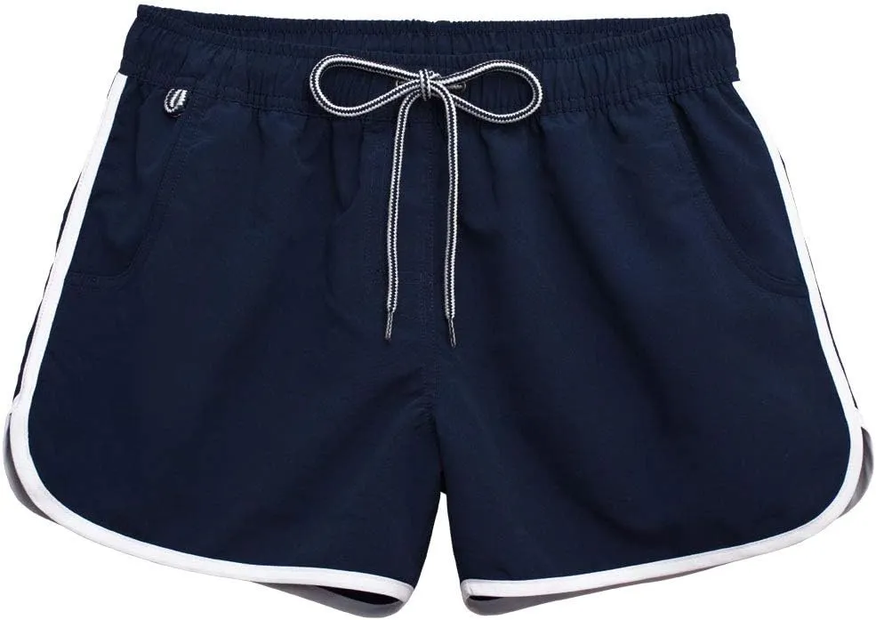 Women's Beach Shorts Quick Dry with Pockets- Summer Swimmwear Shorts